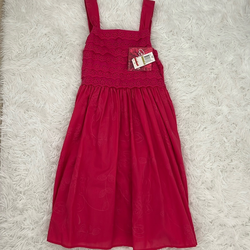 Girls Hot Pink Dress